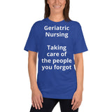 Unisex: Geriatric Nursing: Taking care of the people you forgot