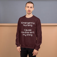 Mens: Emergency Nursing: Cause routine isn't my thing