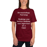 Unisex: Dermatology Nursing: Making you btter looking one injection at a time