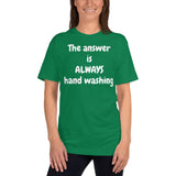 Unisex: The answer is always handwashing