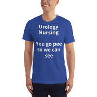 Unisex: Urology Nursing: You go pee so we can see