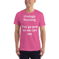 Unisex: Urology Nursing: You go pee so we can see